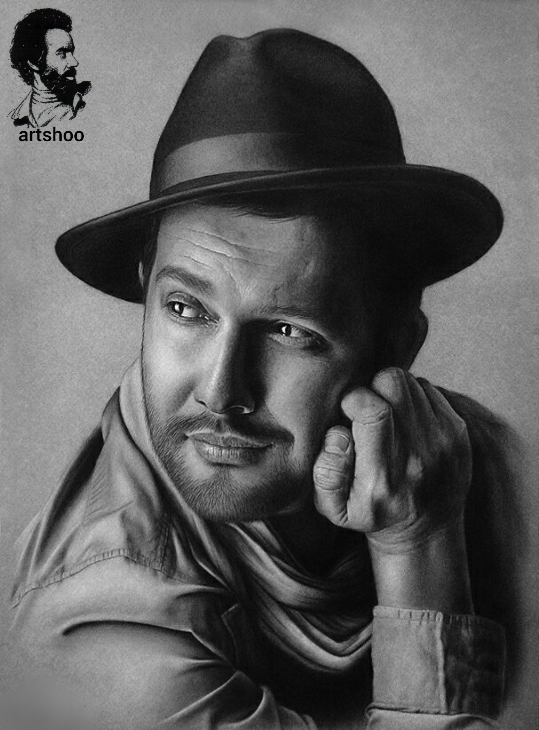 نقاشی سیاه قلم